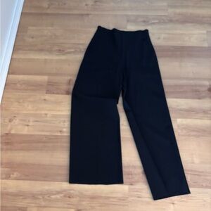 Maria Pinto Black Wide Leg Women's Trousers